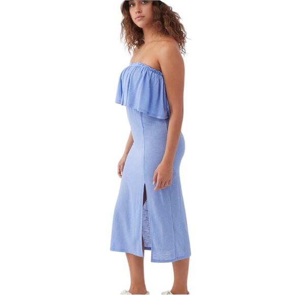 NWOT Women’s O’Neil Periwinkle Kole Midi Dress – Sz XL - Picture 3 of 10